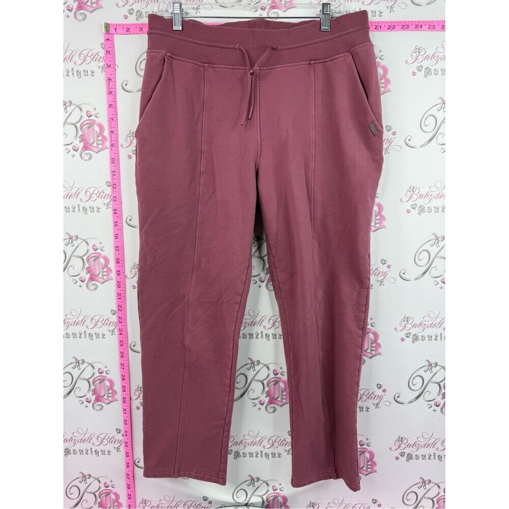 Lole pants sweats lounge Drawstring Knit Pants in Dusty Mauve